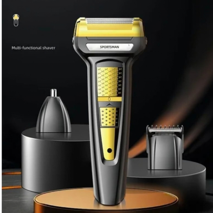 Tondeuse SPORTSMAN 3 EN 1 – Rasoir Multifonction Cheveux, Barbe & Nez