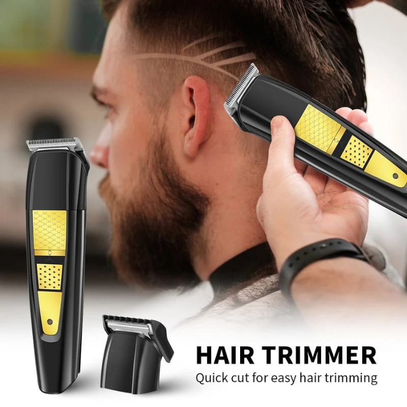 Tondeuse SPORTSMAN 3 EN 1 – Rasoir Multifonction Cheveux, Barbe & Nez