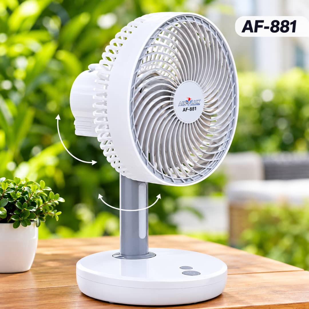 Ventilateur Rechargeable 3 Vitesses